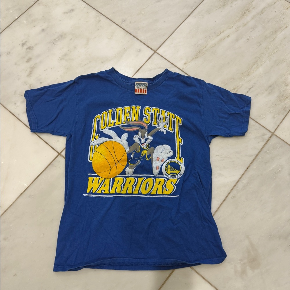 Vintage NBA Blue Golden State Warriors T-Shirt